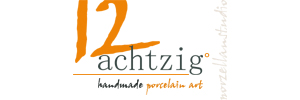 Das Logo :: 12achtzig.de
12achtzig° - handmade porcelain art - porzellanstudio + friends - Renate Wegmann