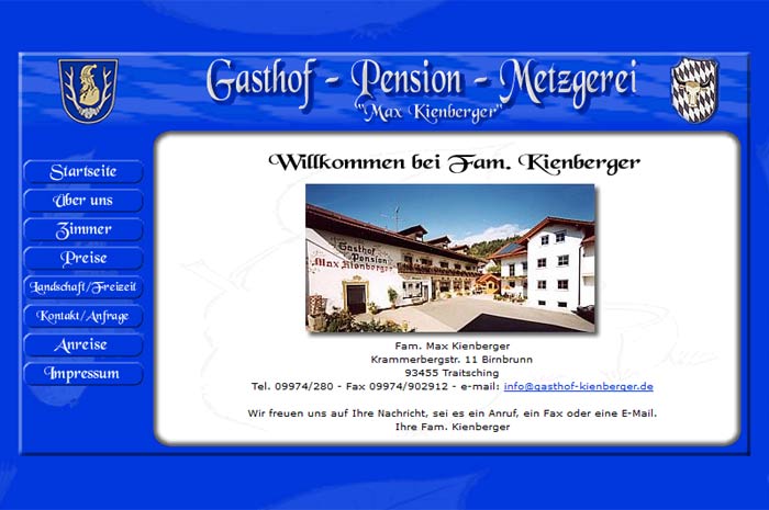 gasthof-kienberger.de
Gasthof - Pension - Metzgerei
Max Kienberger